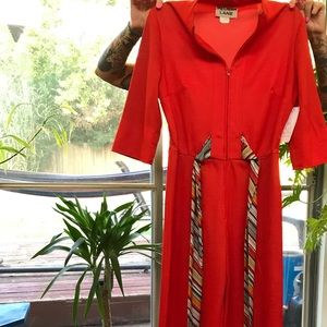 Vintage Tangerine jumpsuit 🦀